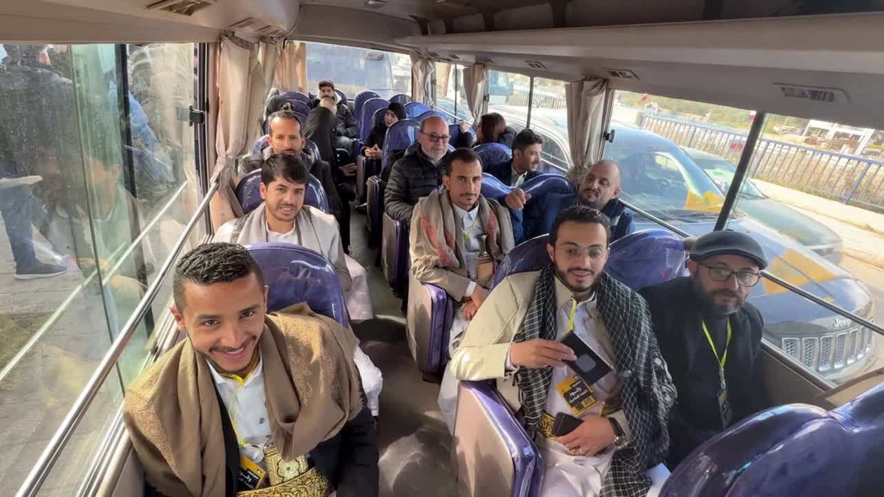 جولة للإعلاميين المشاركين في تشييع الشهيدين السيدين نصرالله وصفي الدين في الضاحية والجنوب