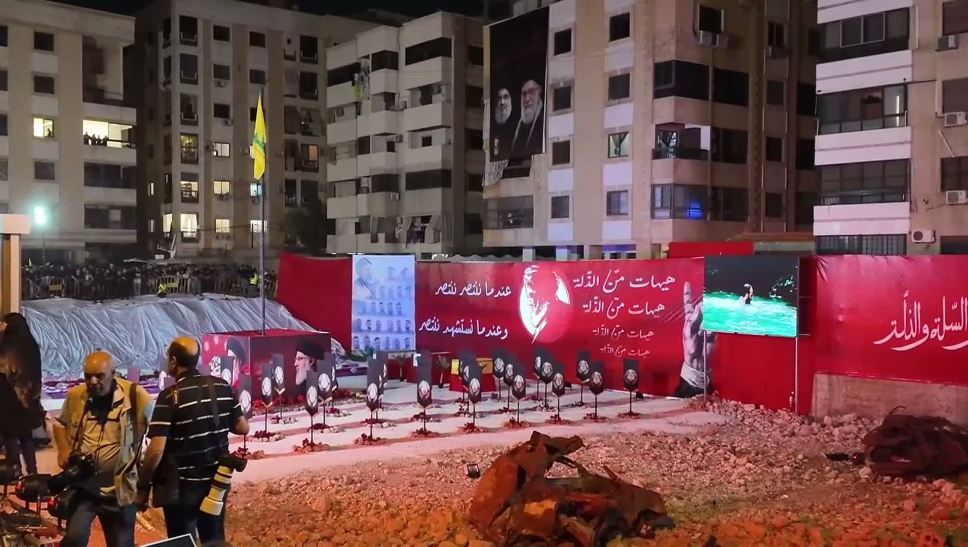 "ليلة العروج" تستحضر الشهيد السيد نصر الله بشهادات وفاء ومشاركة عائدين من كربلاء