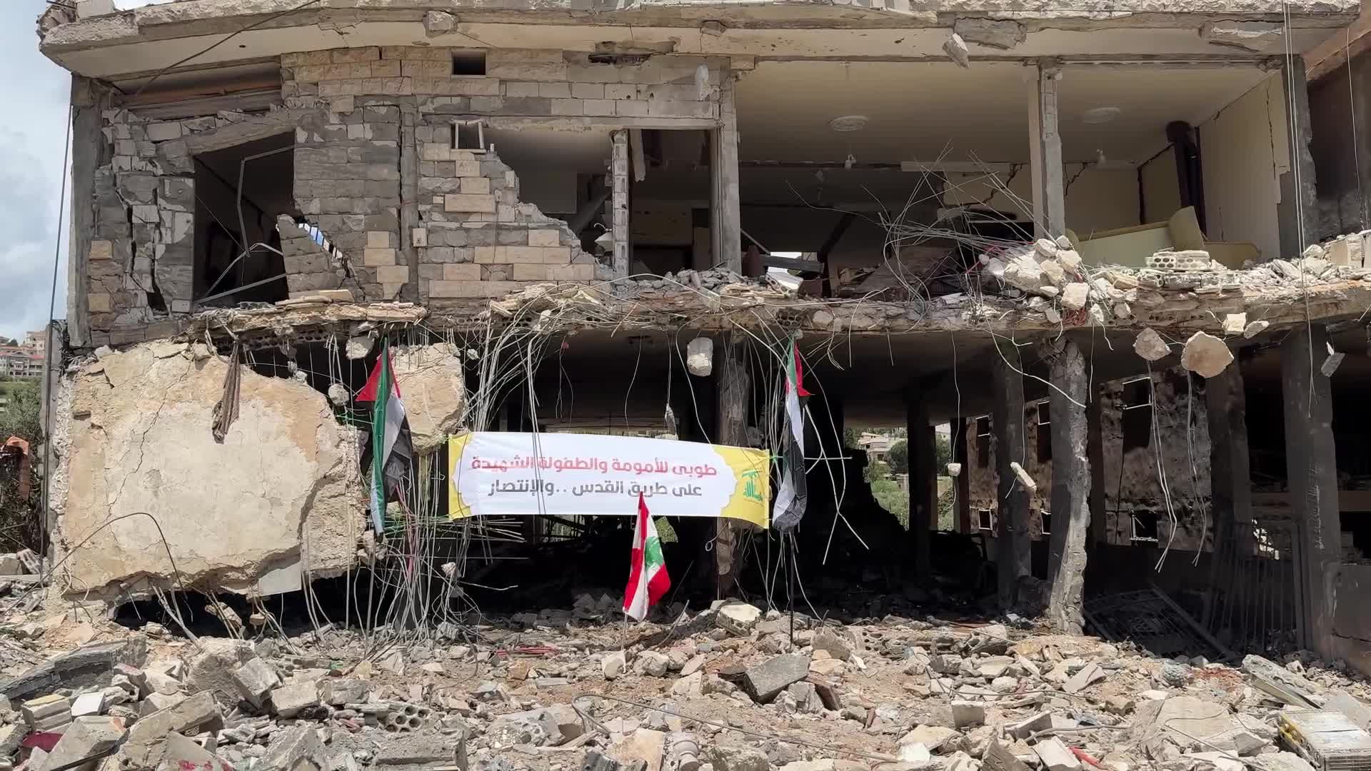 عدسة يونيوز تُعاين حجم الدمار الذي خلفه العدوان الإسرائيلي على بلدة ميس الجبل الجنوبية