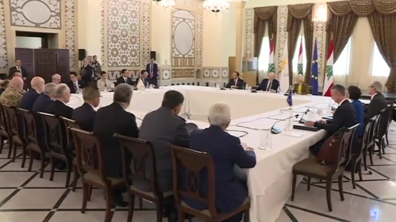 محادثات لبنانية قبرصية أوروبية موسعة في السراي الحكومي
