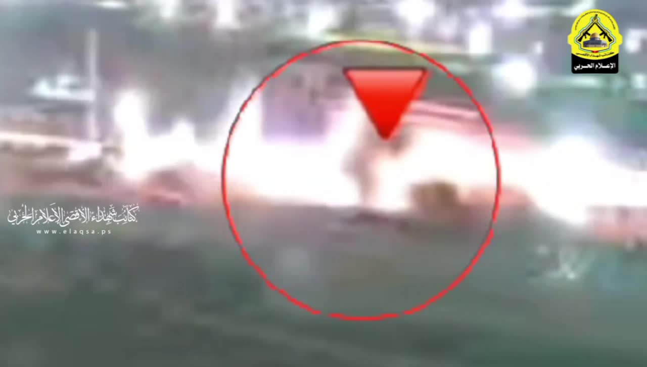 Al-Aqsa Martyrs Brigades - Jenin targeted a military jeep in the Sahel area with explosive devices