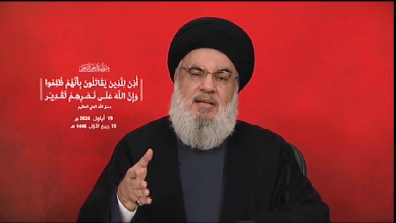 سید نصراللہ: فلسطینی مزاحمتی مذاکراتی کارڈز کی حمایت اور لبنان کے خلاف خطرے کا مقصد دباؤ ہے
