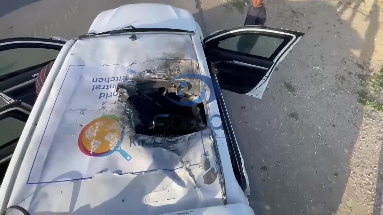منظمة "وورلد سنترال كيتشن" الإغاثية تعلق عملياتها بغزة بعد مقتل عدد من موظفيها بقصف اسرائيلي