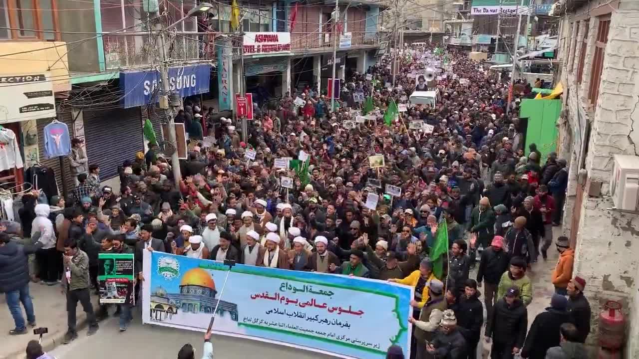 مسيرات حاشدة في كرغيل إحياءً ليوم القدس العالمي