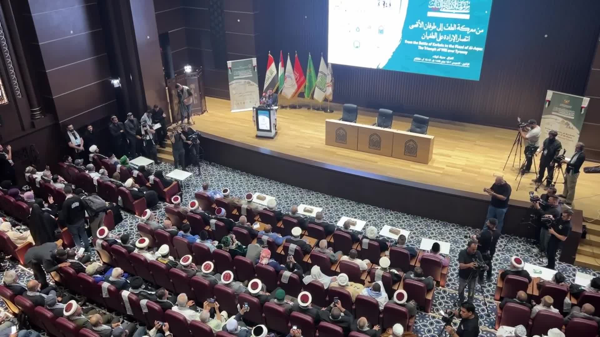 مؤتمر نداء الأقصى الدولي الثالث يعقد جلسته الافتتاحية وتأكيد على التضامن الكامل مع فلسطين