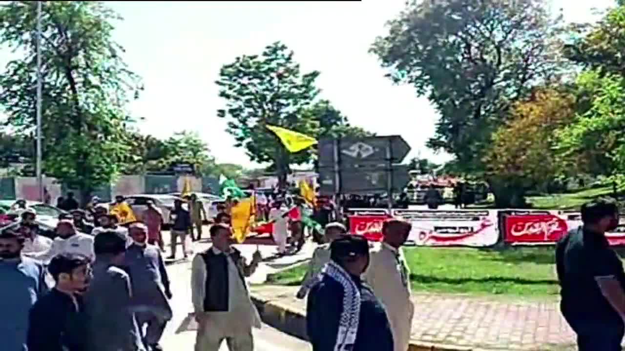 مسيرات حاشدة إحياءً ليوم القدس العالمي في باكستان