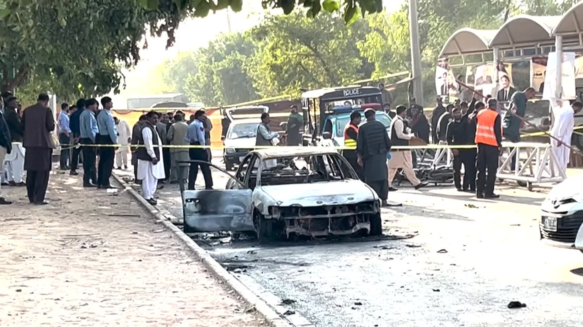 اسلام آباد میں خودکش حملہ، 12 افراد ہلاک، 27 زخمی