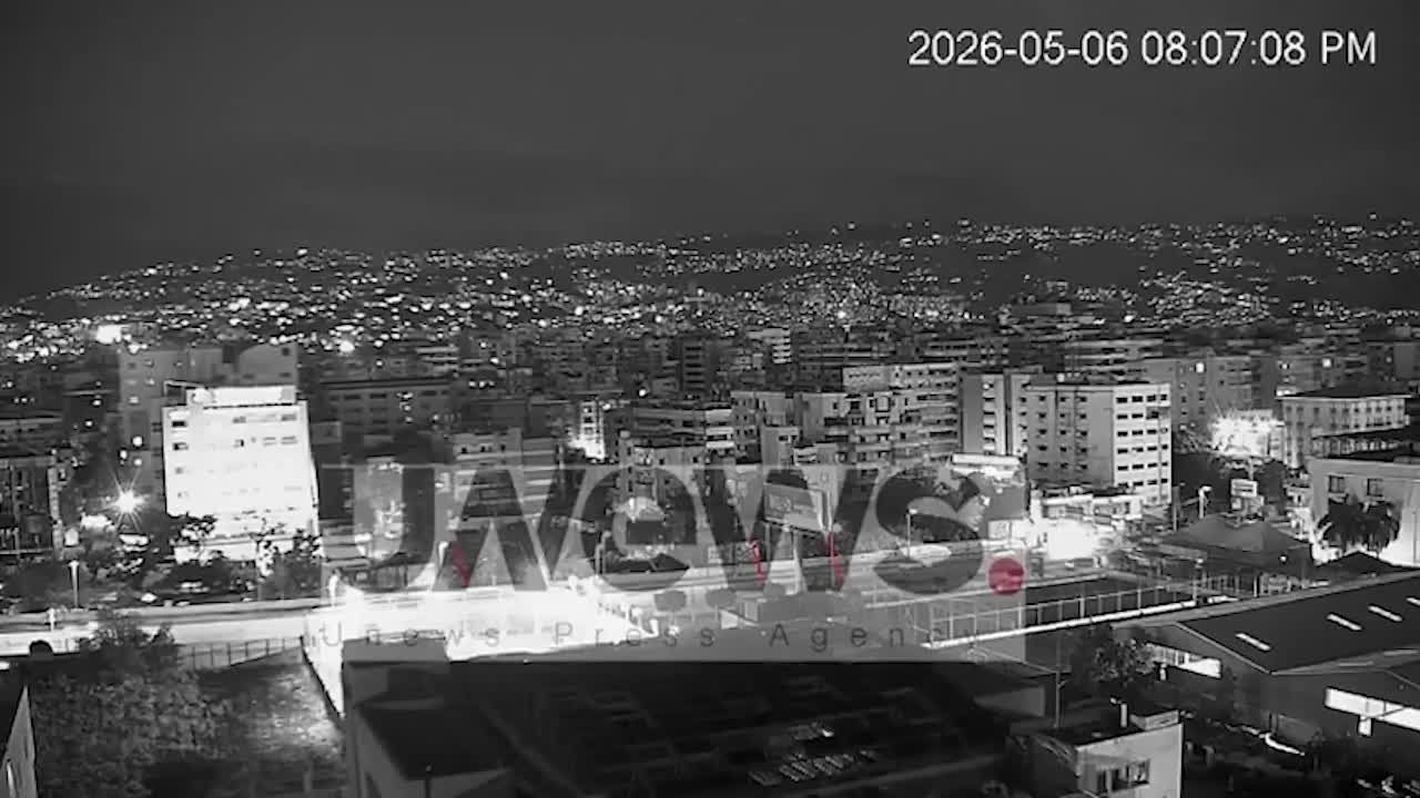 فيديو يوثّق لحظة تنفيذ غارة إسرائيلية على الضاحية الجنوبية لبيروت