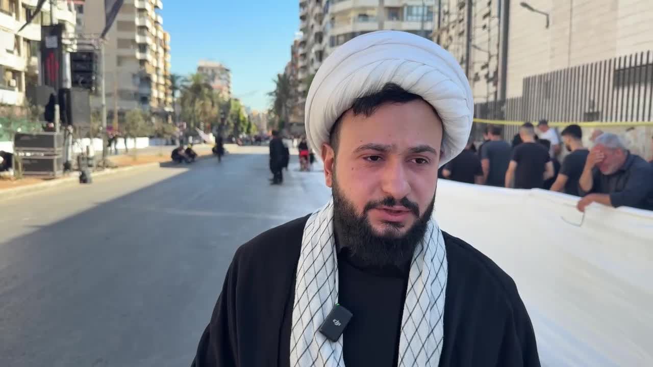الشيخ الدرة من الضاحية الجنوبية: نشارك في المسيرة العشورائية للتأكيد على نهج الحق والمقاومة