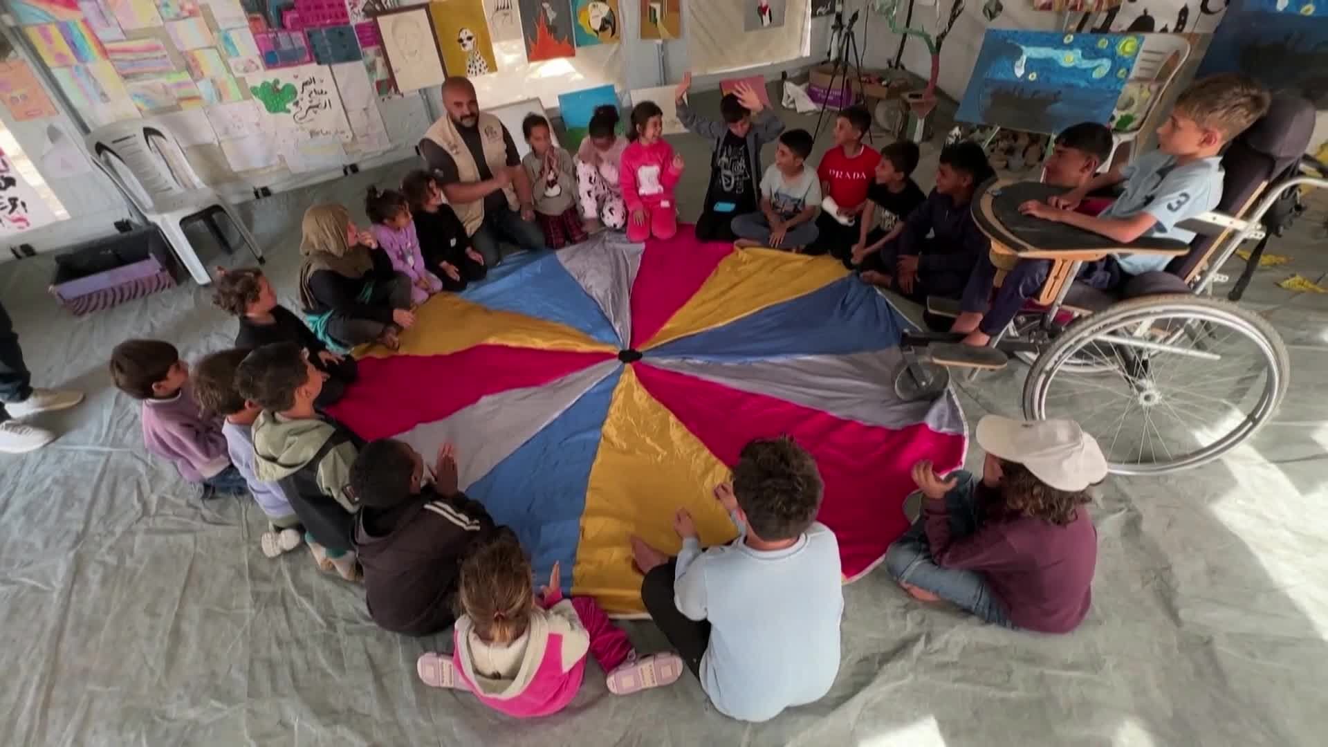 Animal-Assisted Psychological Support Initiative for Children in Al-Zawayda